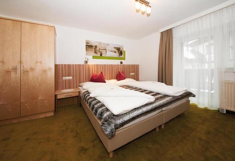 Comfort room with balcony, Pension Pitze