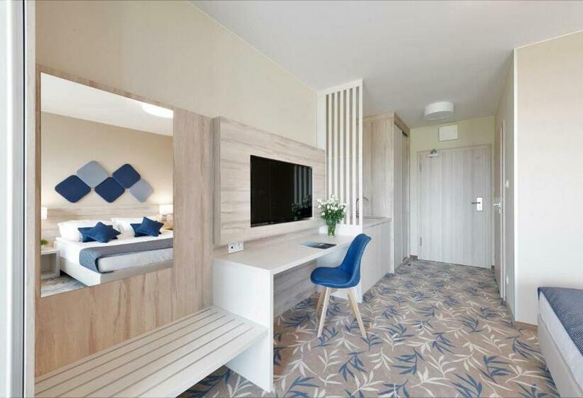 豪华家庭房间, Blue Marine Mielno