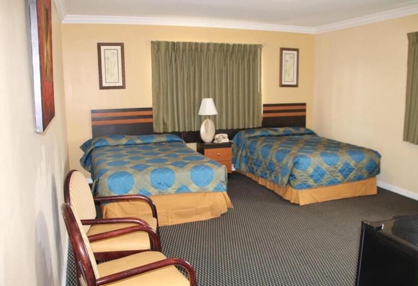 Номер Стандарт 2 Двуспальные Кровати, King Motel   Miami