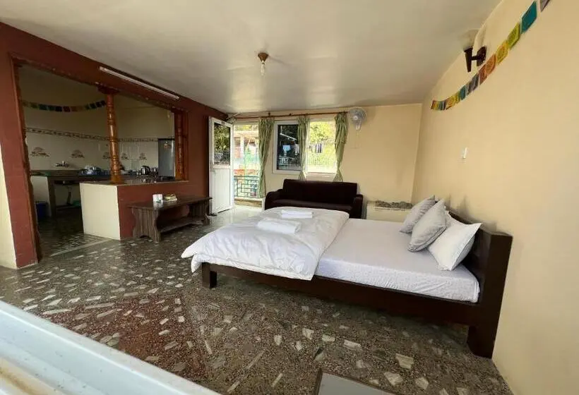 آپارتمان 1 خوابه با بالکن, Little Pilgrim Family Lodge