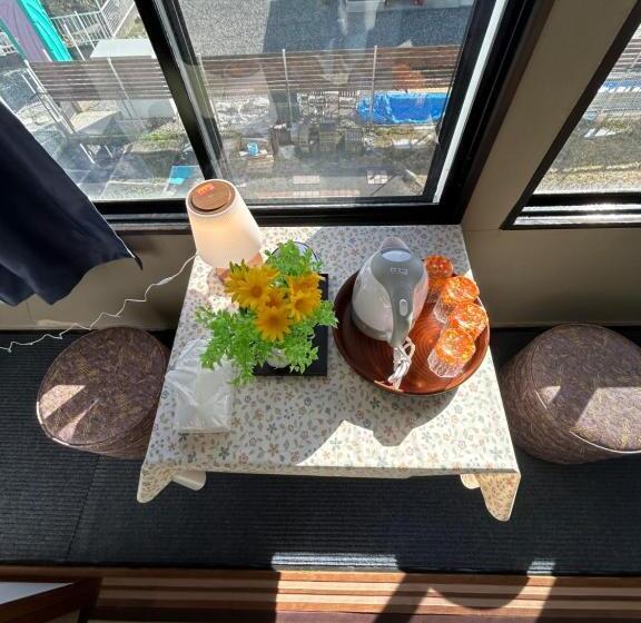 غرفة إقتصادية رباعية, 高島市安曇川町琵琶湖徒歩3分エクシブ 高島 近くbbq自転車無料貸出