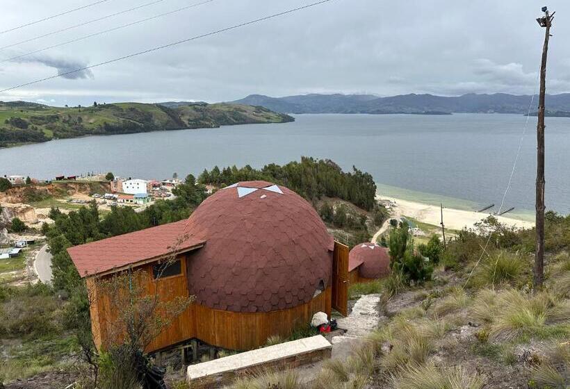 Номер Deluxe Вид на Озеро, Lago De Tota Playa Blanca Glamping Kairos