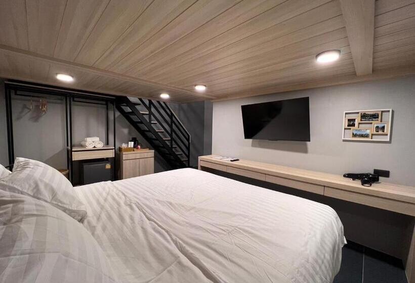 غرفة قياسية سرير كينج, Chainam Charmchuree Residences Cafe And Spa