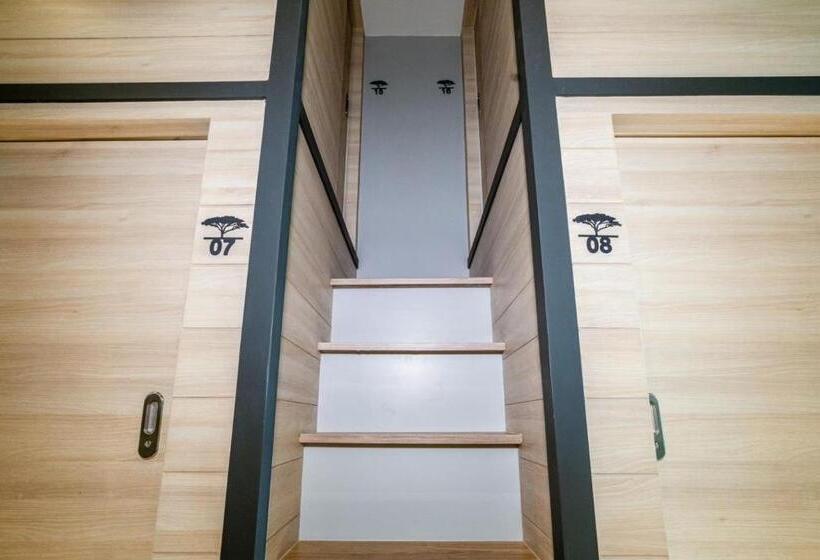 سرير فى غرفة مشتركه, Chainam Charmchuree Residences Cafe And Spa