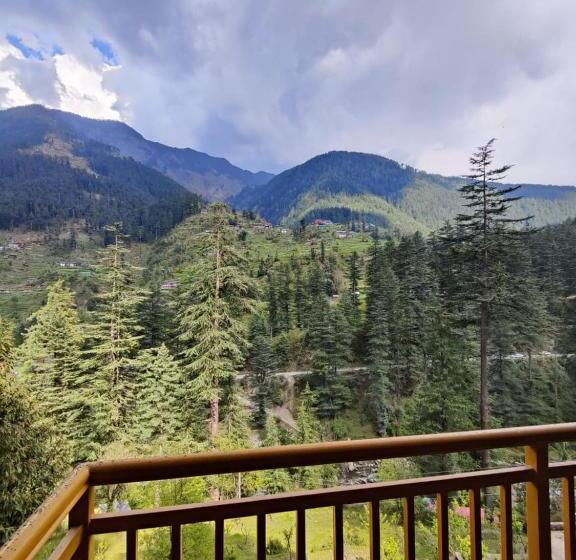 Стандартный Номер Кровать Кинг, The Woodpecker Inn Jibhi