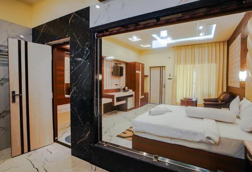 חדר דלוקס עם מרפסת נוף לים, Sea Star Spa Resort On Beach