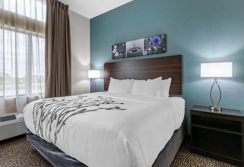 带大床的标准间, Sleep Inn & Suites Milwaukee Franklin