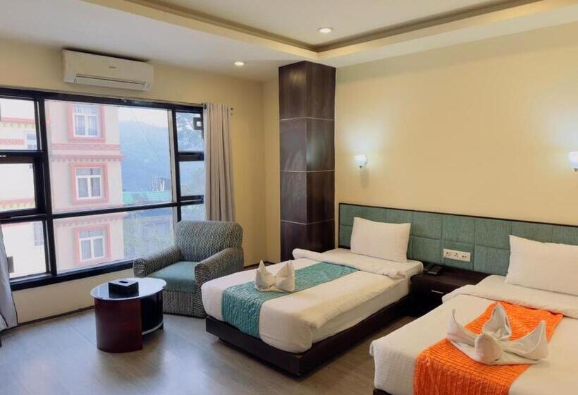 חדר דלוקס, Staynest Gangtok 100 Meter From Mall Road