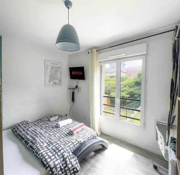 スタンダードルーム, Chambre Cozy Proche De Paris Et à 10 Minutes D Orly