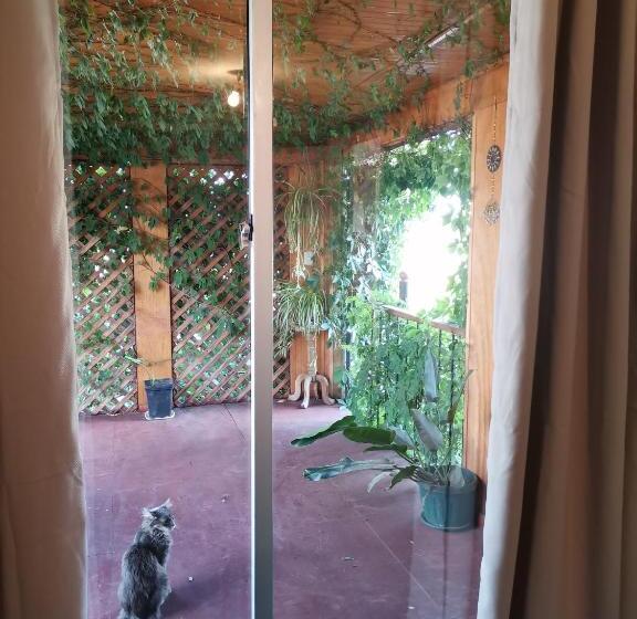 غرفة قياسية مزوَّدة بشُرفة, Molino Rojo Hostel