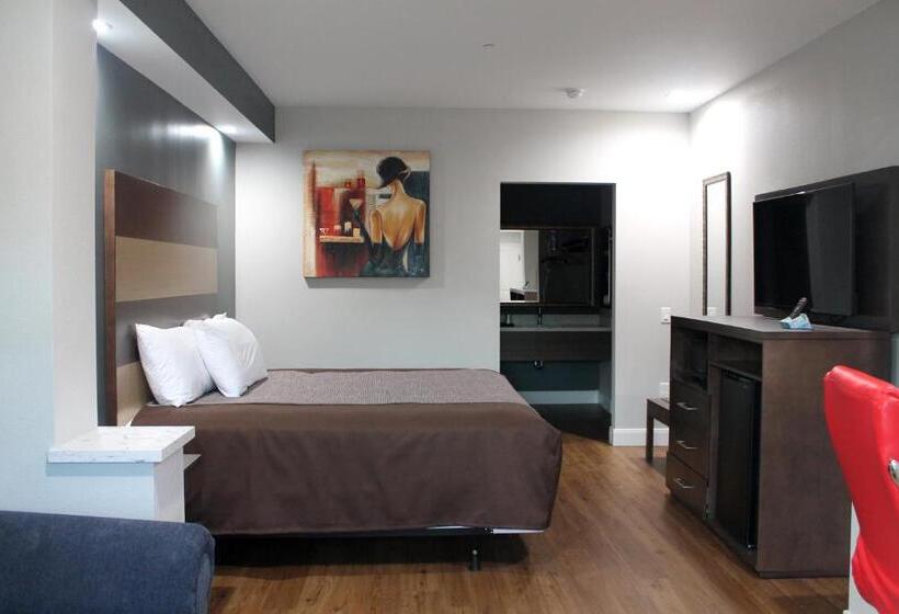 جناح سرير كينج, Grand Villa Inn And Suites Westchase/chinatown