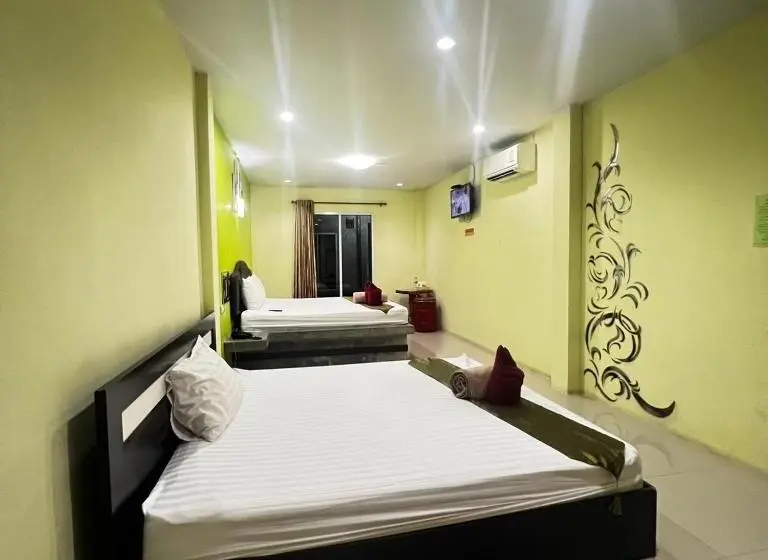 スタンダード４人部屋, Aneguy Sabai Resort เอนกายสบายรีสอร์ต