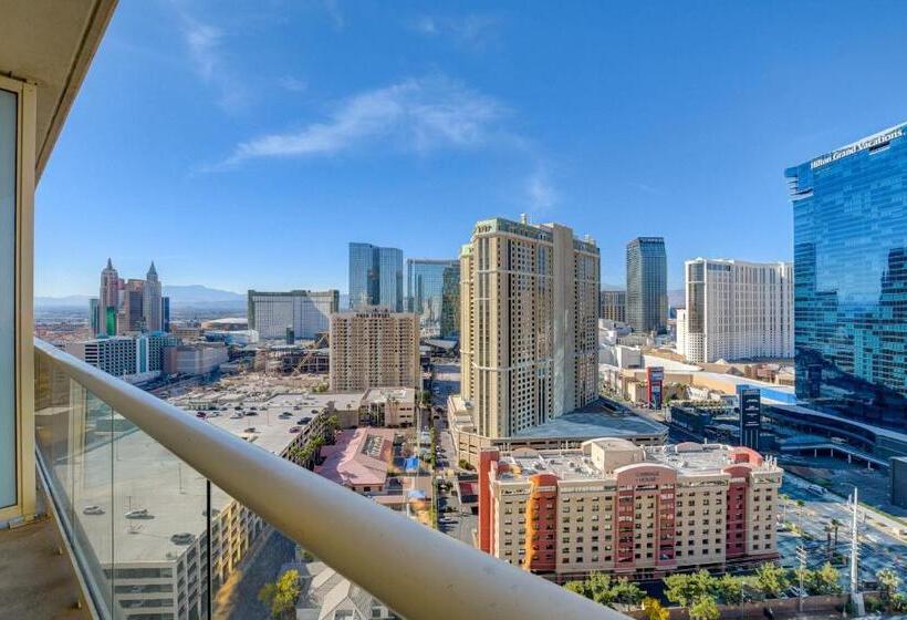 Estúdio standard Cama King, Jewel Suite W/balcony Mgm Signature  23rd Floor Strip View