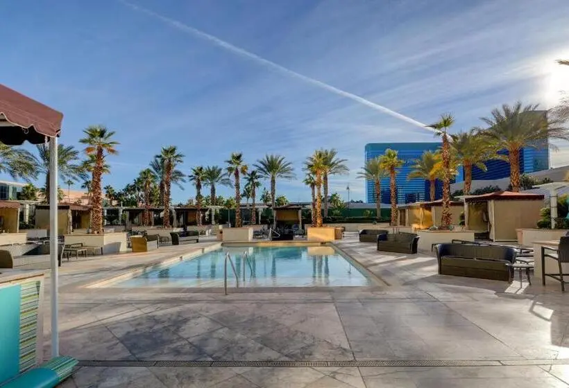 استودیو استاندارد با تخت کینگ, Jewel Suite W/balcony Mgm Signature  23rd Floor Strip View