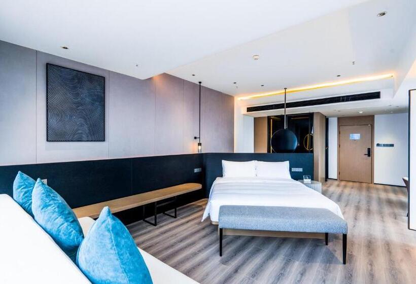 غرفة ديلوكس سرير كينج, Yunmu Hotel Luzhou