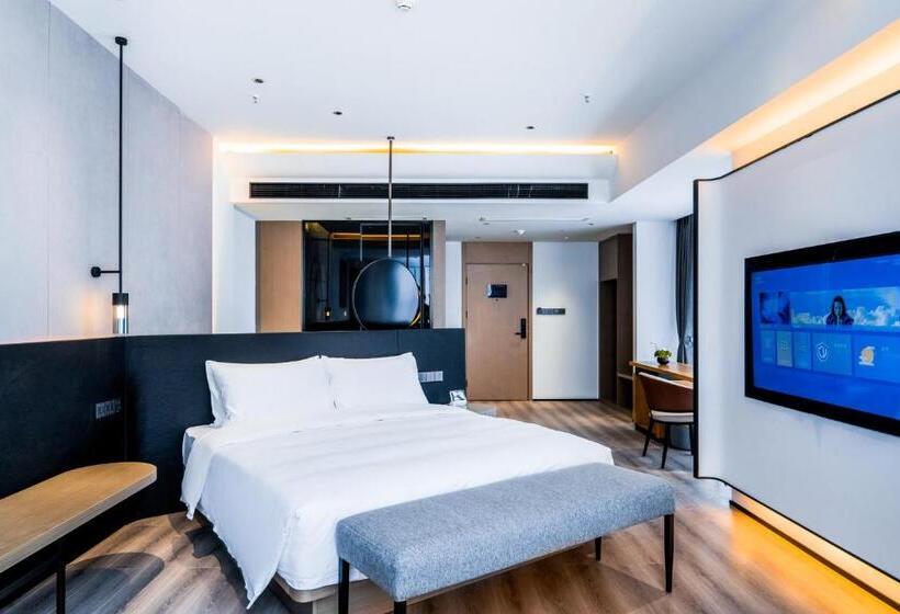 اتاق لوکس با تخت بزرگ, Yunmu Hotel Luzhou