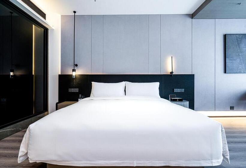 غرفة قياسية سرير كينج, Yunmu Hotel Luzhou