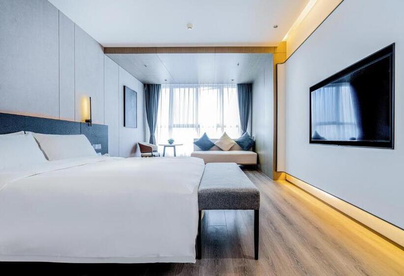 غرفة قياسية سرير كينج, Yunmu Hotel Luzhou