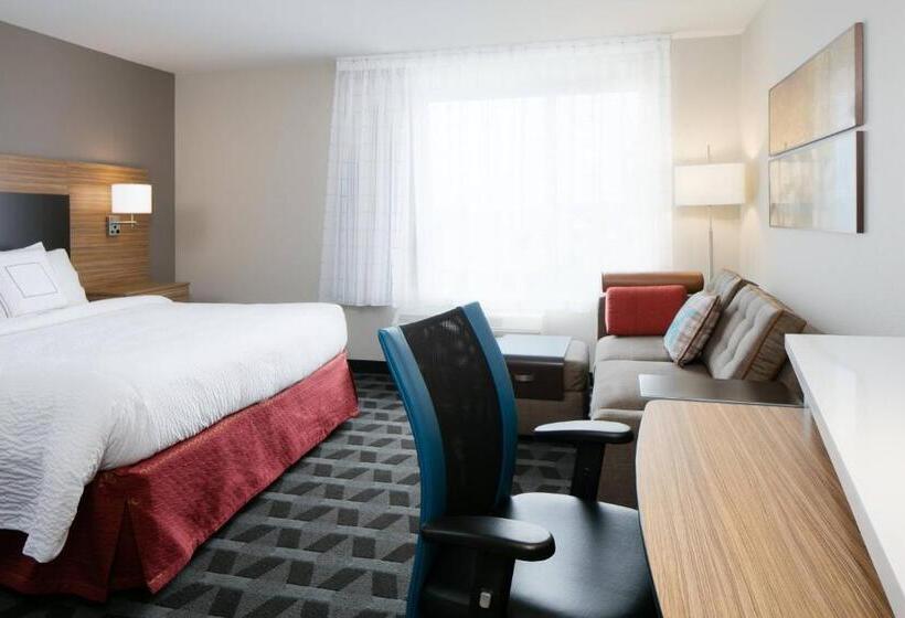 스탠다드 스튜디오 킹침대, Towneplace Suites By Marriott Kansas City Airport