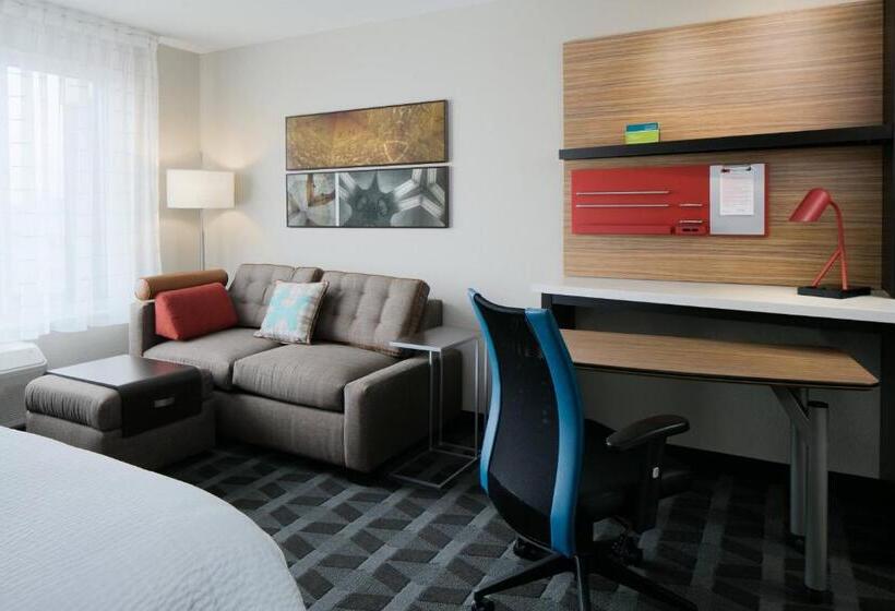 إستوديو قياسى سرير كينج, Towneplace Suites By Marriott Kansas City Airport