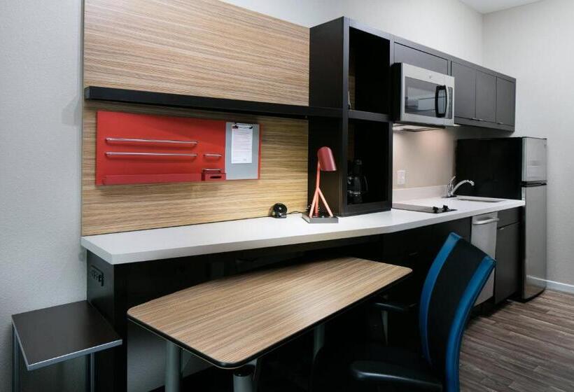 إستوديو قياسى سرير كينج, Towneplace Suites By Marriott Kansas City Airport