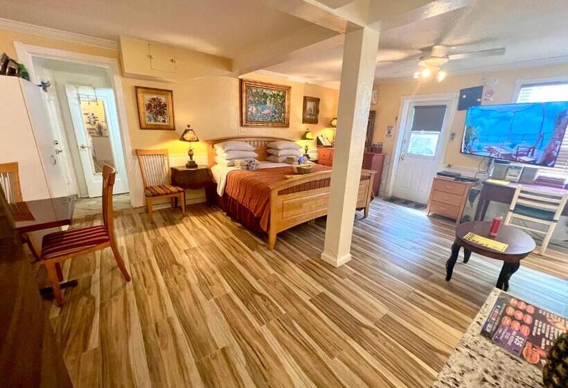 带大床的标准工作室, Villa Sinclair Beach Suites And Spa