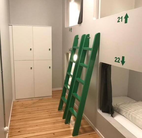 이코노미 룸 공용욕실, Winstrup Hostel