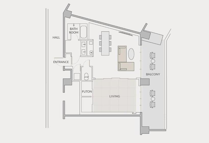 غرفة قياسية, Seven X Seven 糸島
