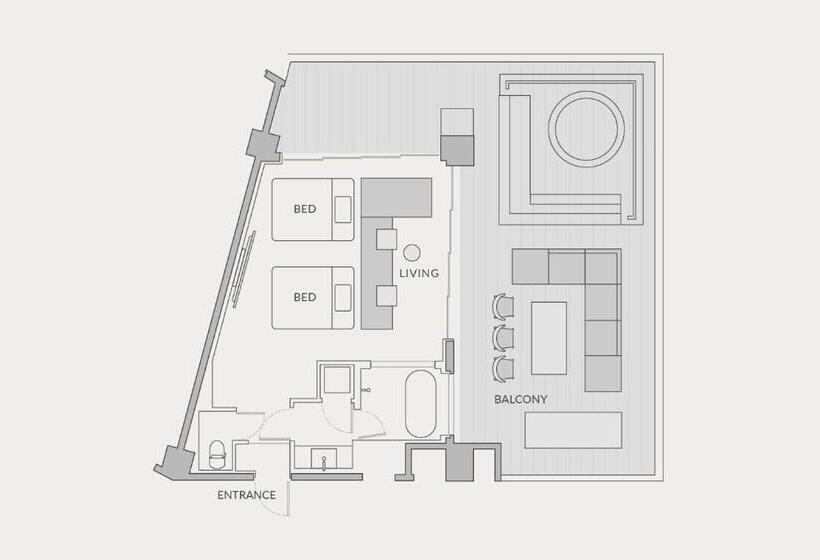جناح مزود بجاكوزى, Seven X Seven 糸島