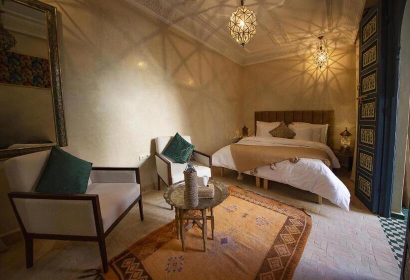 اتاق لوکس با تخت بزرگ, Riad Atrium & Spa