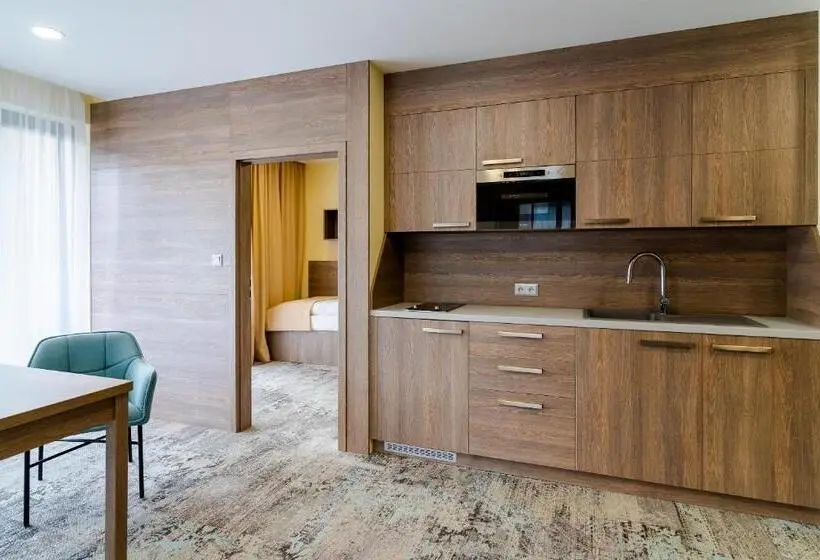 景色の見える一ベッドルームアパートメント, Spa & Wellness Hotel Fitak