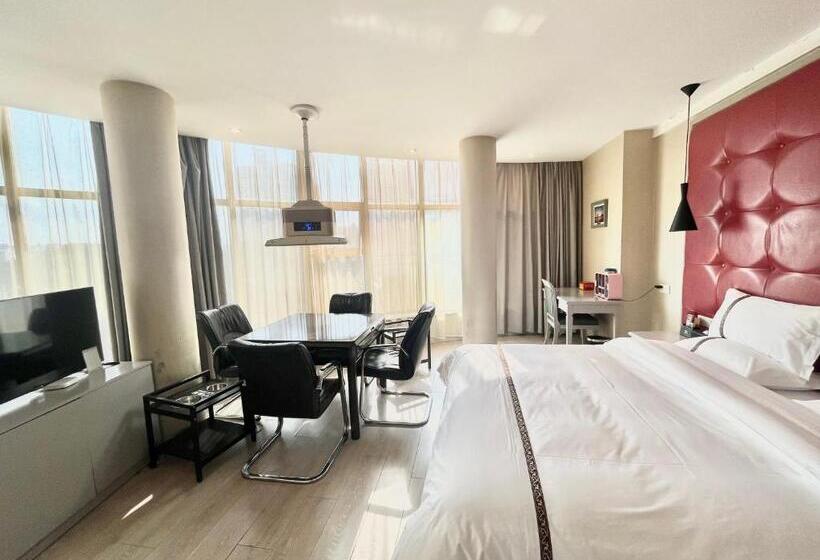 带城市景观的标准间, Tianshui Times Hotel Zhangjiagang