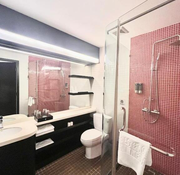 Pokój  Deluxe Łóżko Queen Size, Tianshui Times Hotel Zhangjiagang