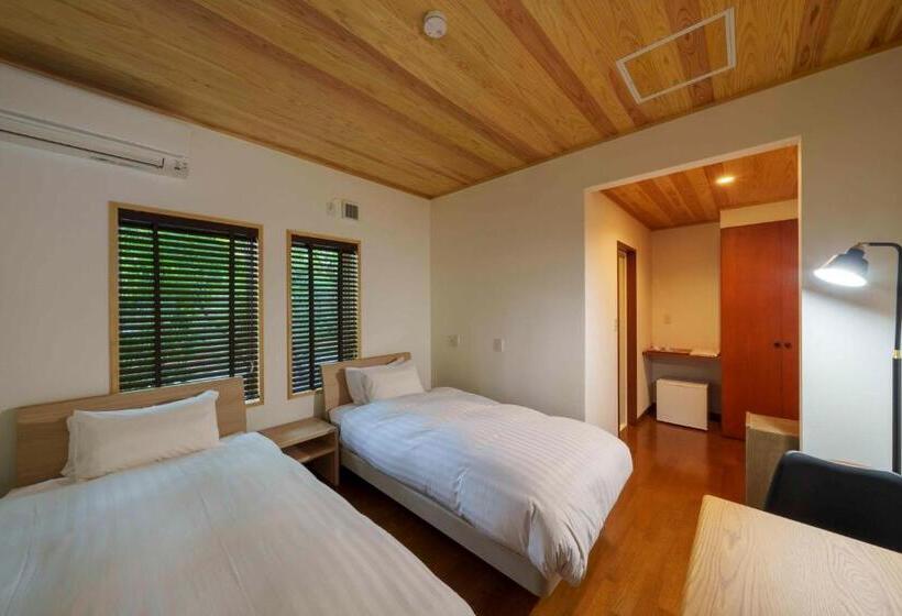 Habitación Estándar Vista Jardín, ゲストハウス小布施