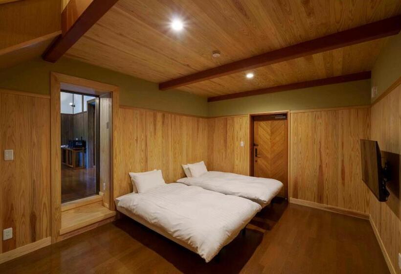 Habitación Cuádruple Deluxe, ゲストハウス小布施