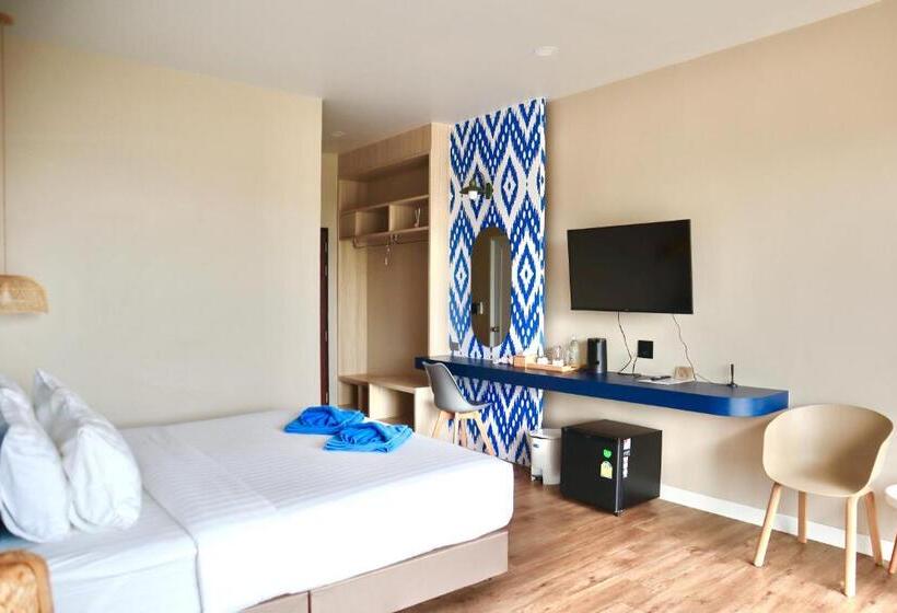 חדר סטנדרט יחיד עם מרפסת, Phu Sakon Ville