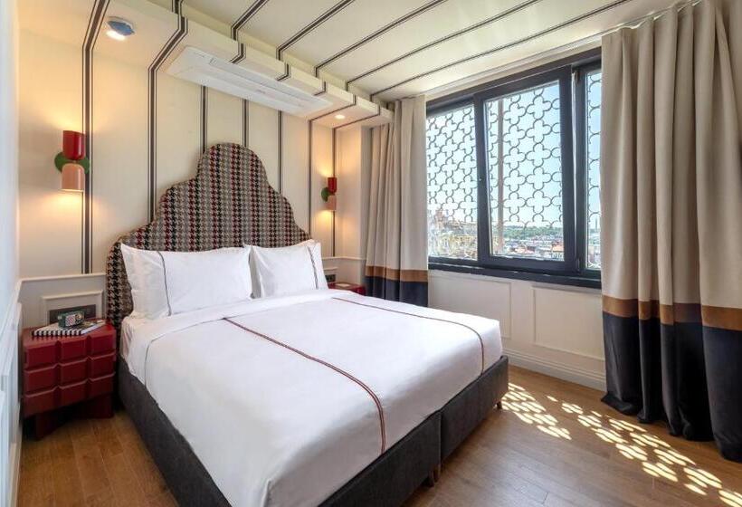 غرفة ديلوكس مطلّة علي البحر, Khai Hotel Karaköy
