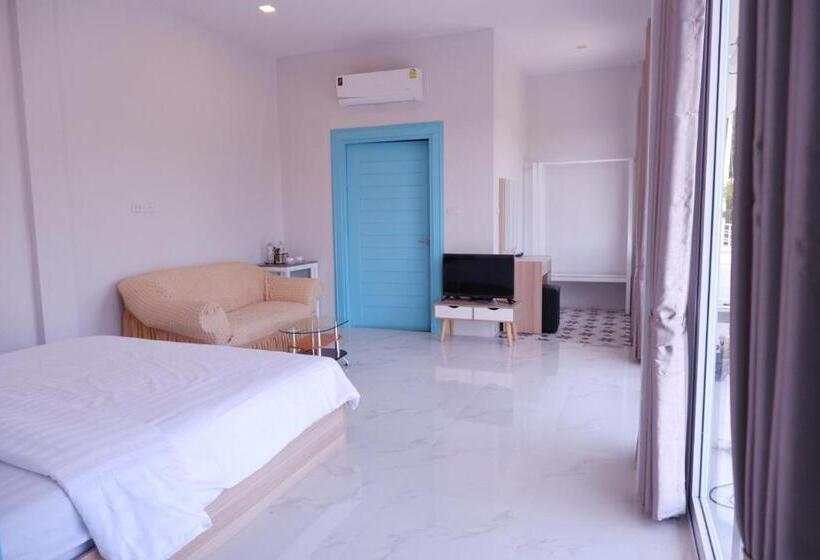 غرفة قياسية مزوَّدة بشُرفة, Sunset Village Rayong