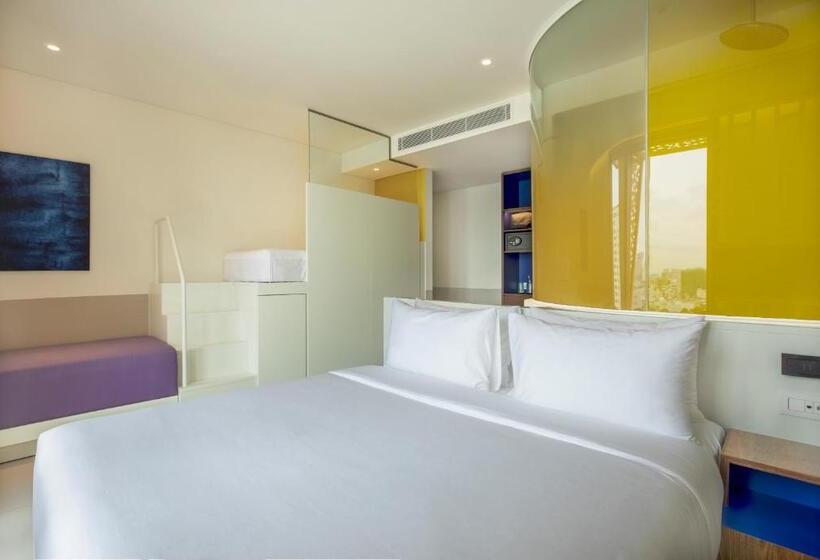 اتاق خانوادگی با چشمانداز دریا, Wink Hotel Tuy Hoa Beach   24hrs Stay & Rooftop Pool Bar