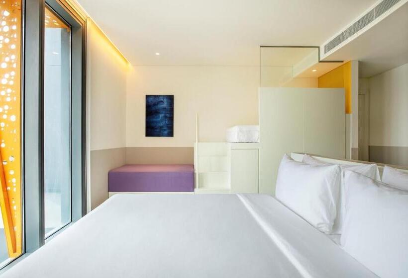 اتاق خانوادگی با چشمانداز دریا, Wink Hotel Tuy Hoa Beach   24hrs Stay & Rooftop Pool Bar