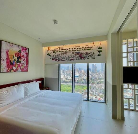 سوییت جونیور با چشمانداز دریا, Wink Hotel Tuy Hoa Beach   24hrs Stay & Rooftop Pool Bar