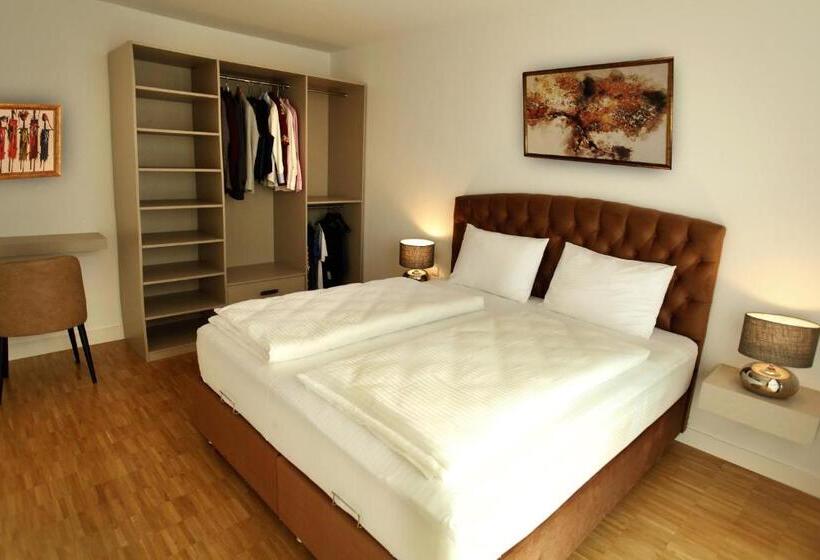 Apartamento 2 Dormitórios, Boardinghotel Westarkaden Suites