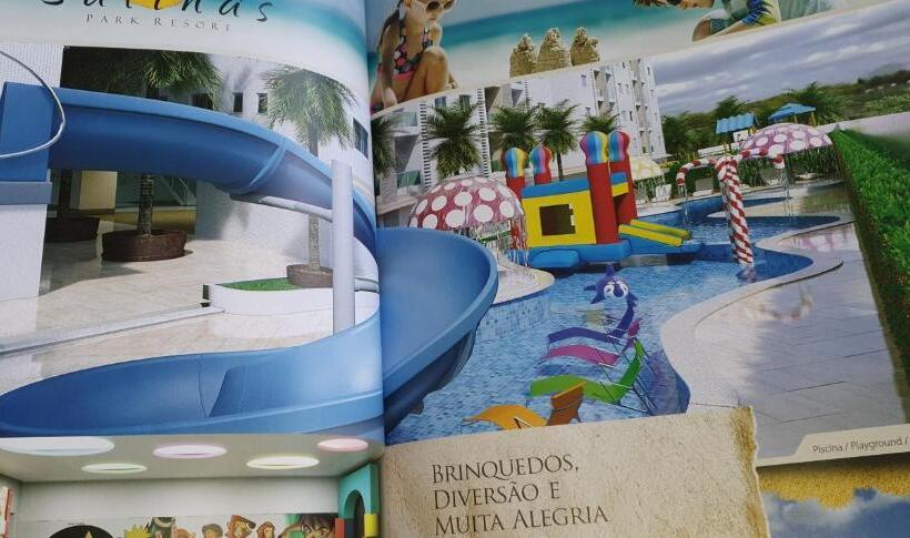 Апартаменты 1 Спальня Вид на Море, Salinas Park Resort Vista Mar 9 Andar