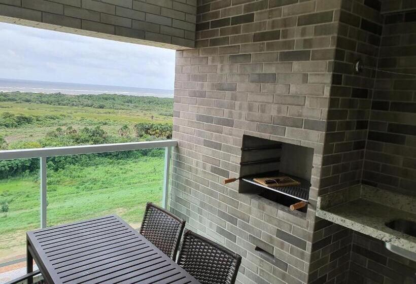 침실 1개 바다 전망 아파트, Salinas Park Resort   Vista Mar 9 Andar