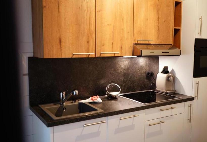 جناح مزوَّد بشرفة, Appart Haus Business Apartments