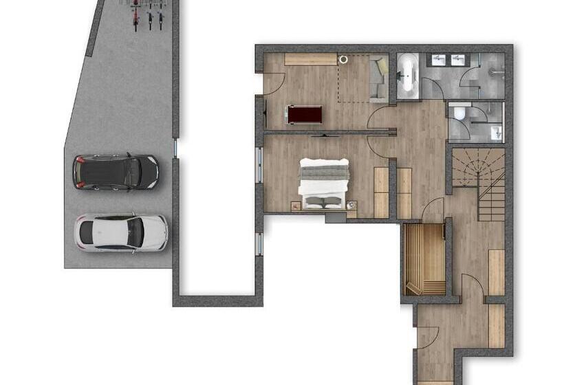 شقة غرفة واحدة, Balma Restaurant Suites