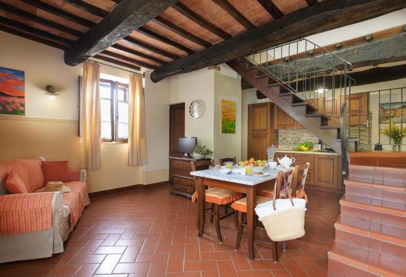 1ベッドルームドゥプレックスアパートメント, Agriturismo La Fonte