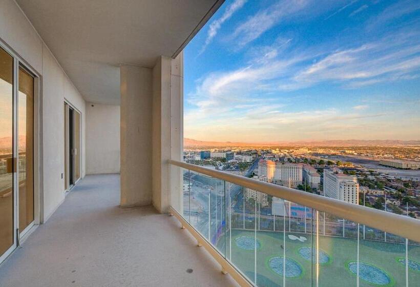 带阳台套房, 29th Ph Mgm Signature Suite With A Massive Balcony