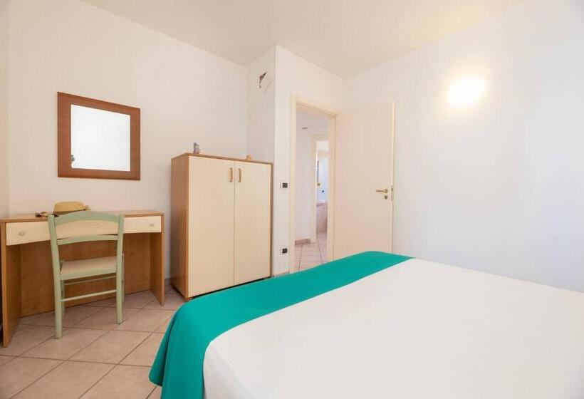 庭の見える1ベッドルームアパートメント, Residence Oasi Sul Mare