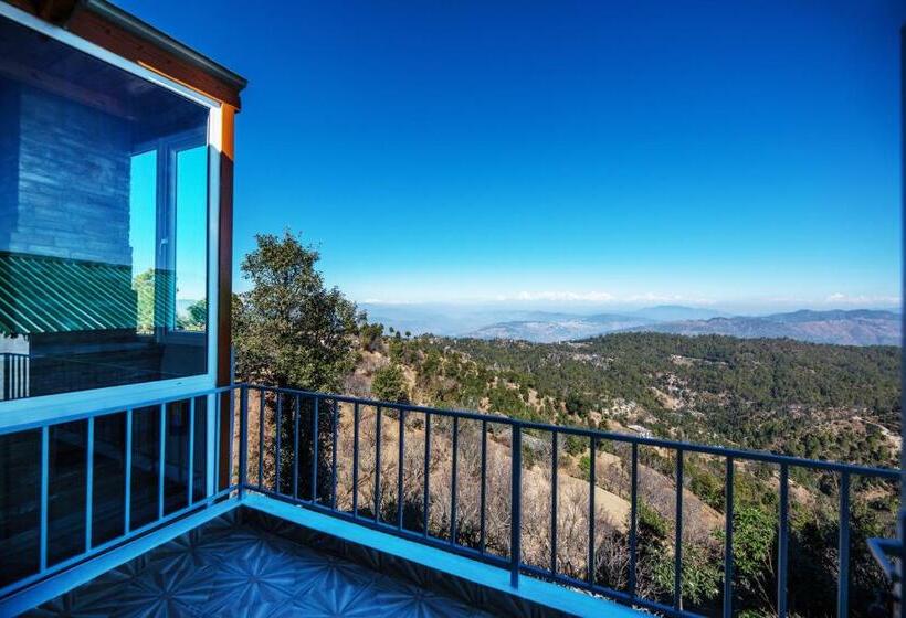Suíte Vista Montanha, Shree Parijat Resort At Mukteshwar Hill Station With Himalayan View